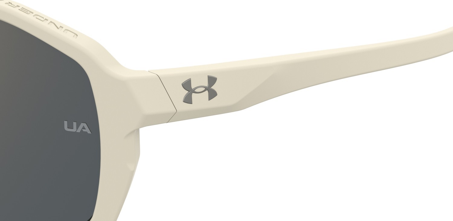 Occhiali da sole Under Armour Ua Gameday/G 204762 2QU JO colore matt khaki forma mask lenti grey bronze mirror