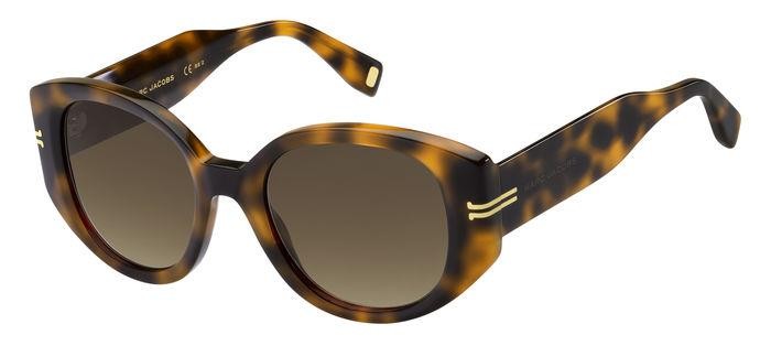 Sonnenbrillen Marc Jacobs MJ 1052/S 204774 (05L HA) farbe havana 2 form rund gläser brown shaded