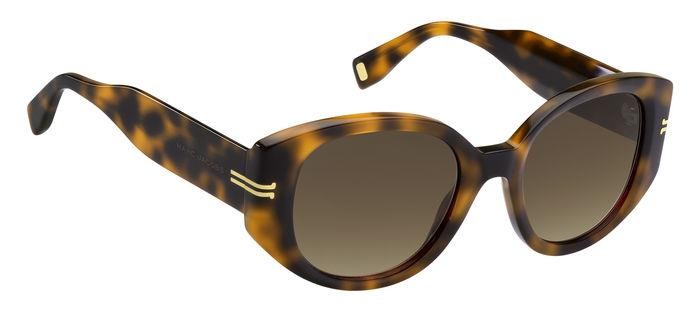 Sonnenbrillen Marc Jacobs MJ 1052/S 204774 (05L HA) farbe havana 2 form rund gläser brown shaded