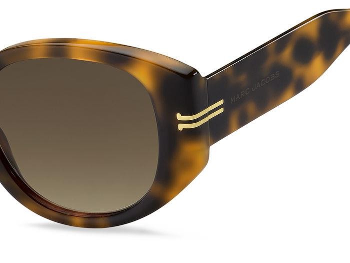 Sonnenbrillen Marc Jacobs MJ 1052/S 204774 (05L HA) farbe havana 2 form rund gläser brown shaded