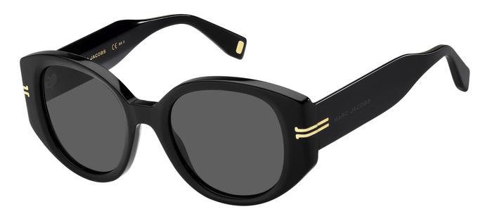 Sonnenbrillen Marc Jacobs MJ 1052/S 204774 (807 IR) farbe black form rund gläser grey