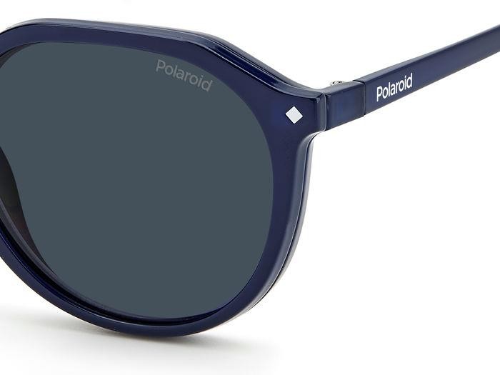 Brillen Polaroid PLD 6165/CS 204815 (PJP C3) farbe blue form rund gläser blue polarized