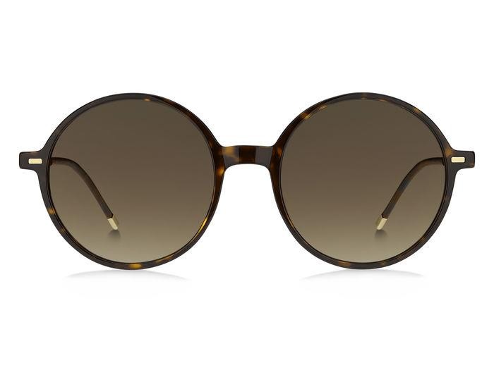 Sonnenbrillen Hugo Boss BOSS 1389/S 204918 (086 HA) farbe havana form rund gläser brown shaded