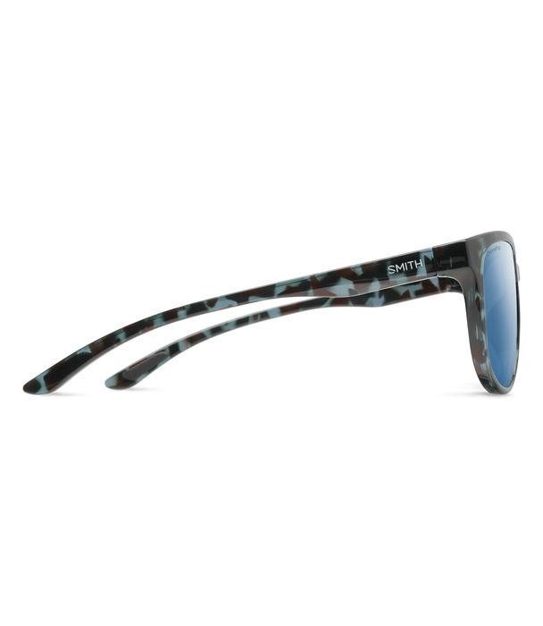 Sonnenbrillen Smith Lake Shasta 204928 (JBW QG) farbe blue havana form rund gläser blue mirror polarized high con