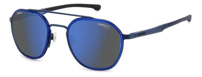 Sonnenbrillen Carrera Ducati CARDUC 005/S 204938 (PJP XT) farbe blue form rund gläser blu sky mirror