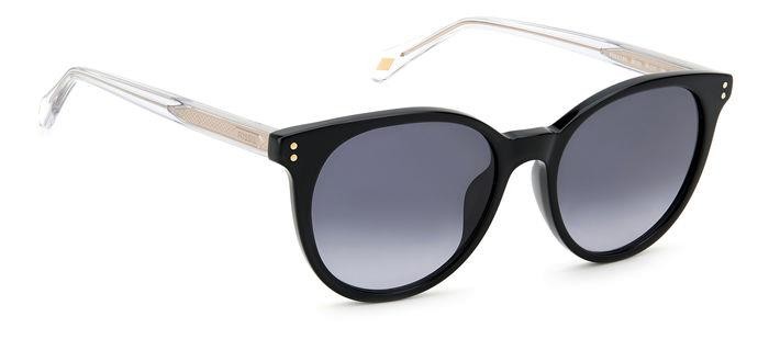 Sonnenbrillen Fossil FOS 2118/S 205179 (807 9O) farbe black form rund gläser dark grey shaded