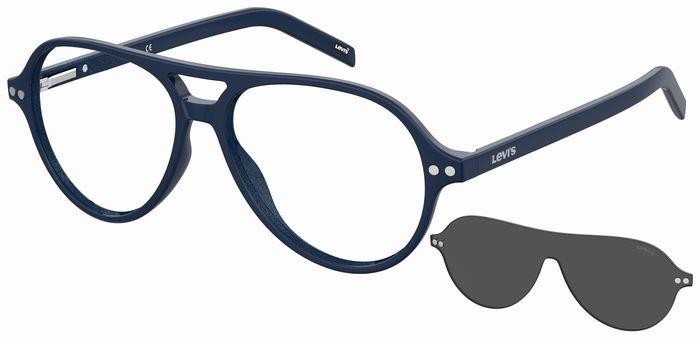 Brillen Levi's LV 1025/CS 205243 (PJP IR) + clip-on form aviator 