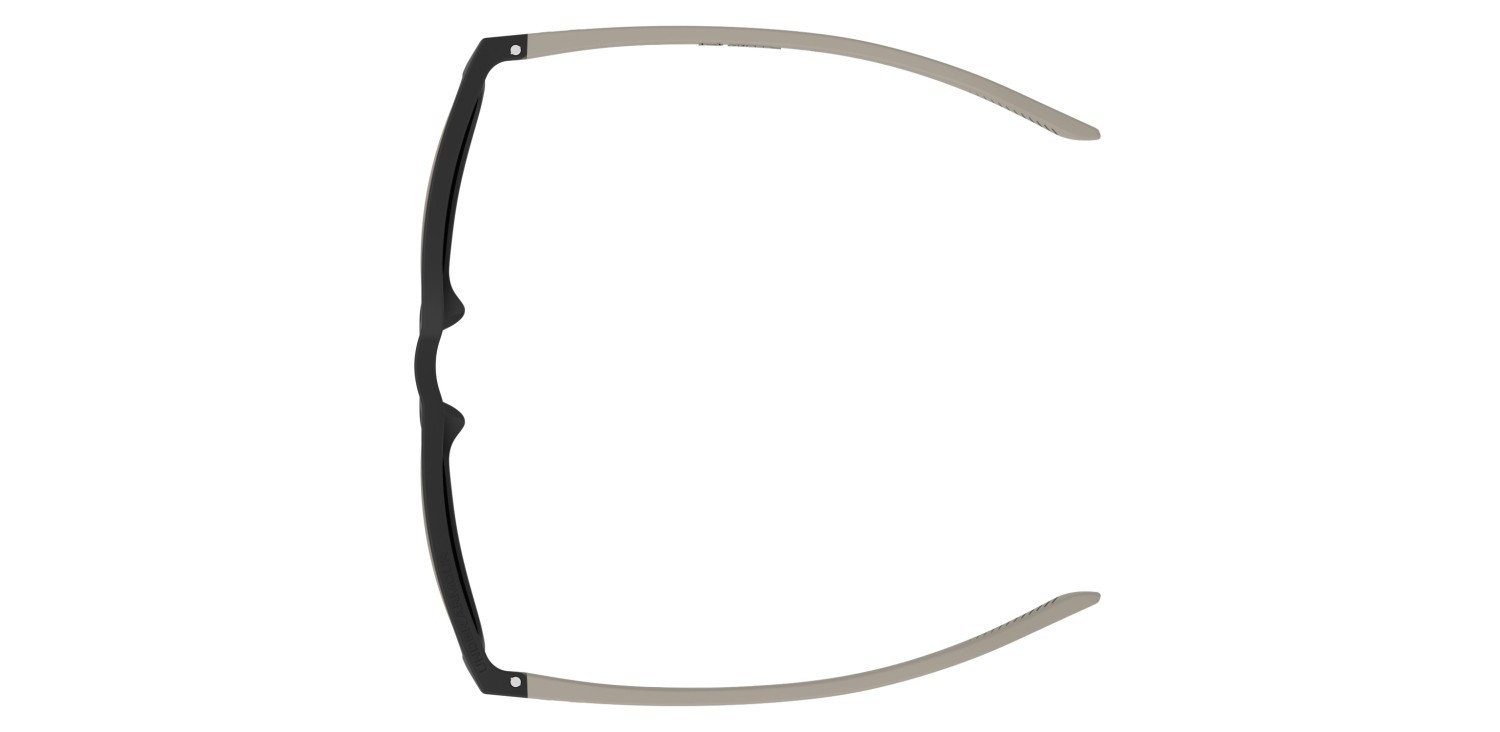 Sunglasses Under Armour Ua Assist 2 205293 087 JO color matte black beige shape rectangle lenses grey bronze mirror