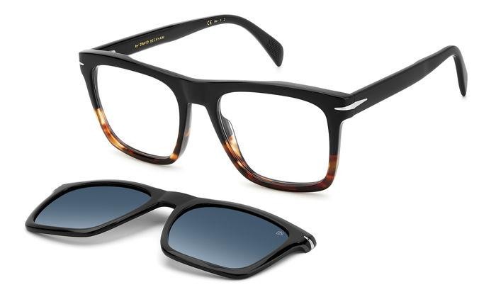 Eyeglasses David Beckham DB 7000/CS 205311 (37N Z7) + clip-on shape square 