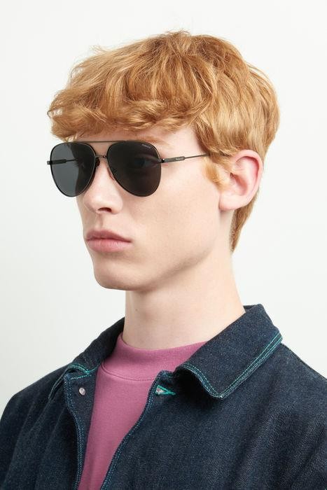 Sunglasses Polaroid PLD 6187/S 205328 (KJ1 M9) color rutenio scuro shape aviator lenses grey polarized
