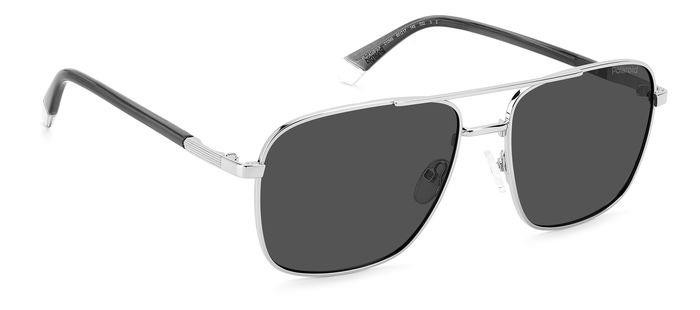 Sonnenbrillen Polaroid PLD 4128/S/X 205330 (010 M9) farbe palladium form aviator gläser grey polarized