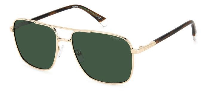 Occhiali da sole Polaroid PLD 4128/S/X 205330 (J5G UC) forma aviator 