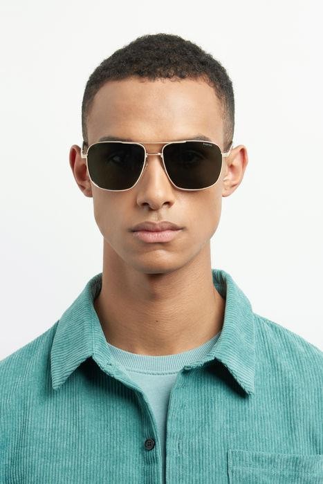 Occhiali da sole Polaroid PLD 4128/S/X 205330 (J5G UC) forma aviator 