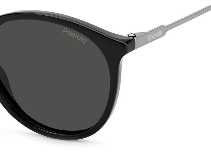 Sonnenbrillen Polaroid PLD 4129/S/X 205331 (807 M9) farbe black form rund gläser grey polarized