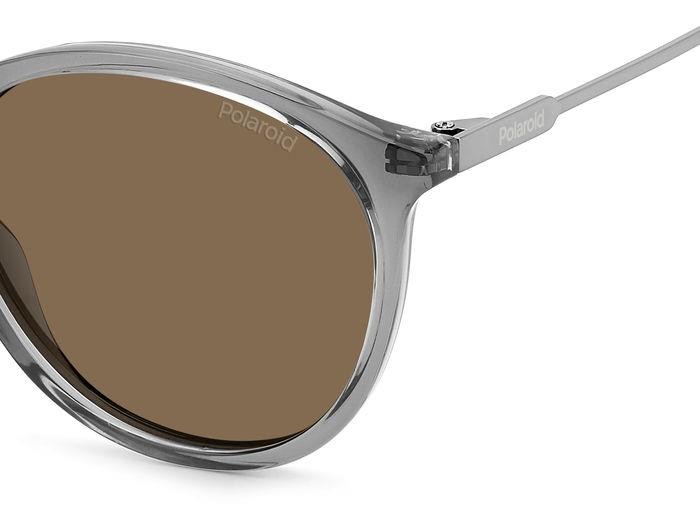 Sonnenbrillen Polaroid PLD 4129/S/X 205331 (KB7 SP) farbe grigio form rund gläser bronze polarized