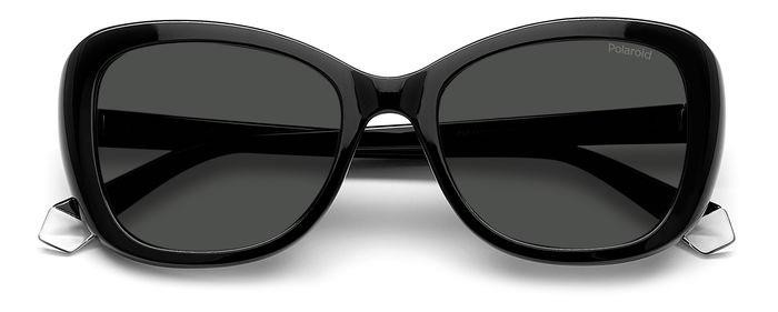 Sonnenbrillen Polaroid PLD 4132/S/X 205334 (807 M9) farbe black form rund gläser grey polarized