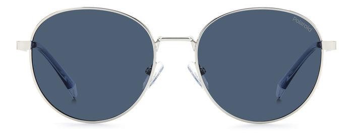Sonnenbrillen Polaroid PLD 4135/S/X 205337 (010 C3) farbe palladium form rund gläser blue polarized