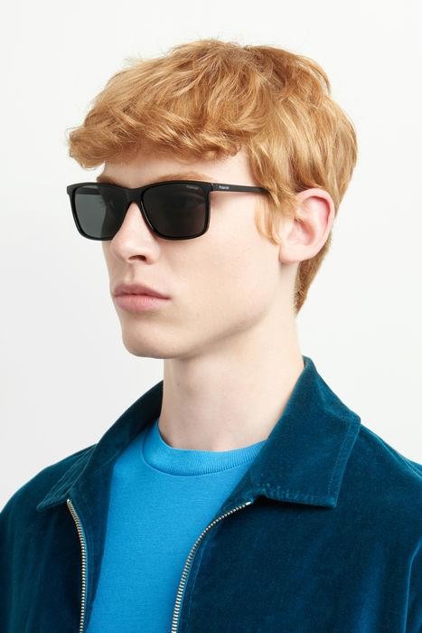 Sunglasses Polaroid PLD 4137/S 205339 (807 M9) color black shape rectangle lenses grey polarized