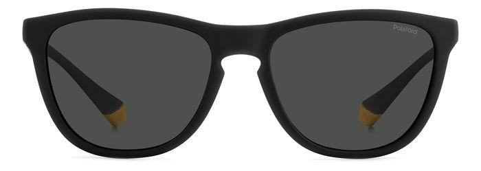 Sunglasses Polaroid PLD 2133/S 205340 (71C M9) color black yellow shape square lenses grey polarized
