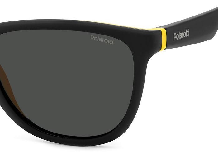 Sunglasses Polaroid PLD 2133/S 205340 (71C M9) color black yellow shape square lenses grey polarized