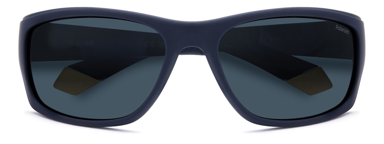 Sonnenbrillen Polaroid Pld 2135/S 205342 2FN C3 farbe matte blue yellow form rechteckig gläser blue polarized