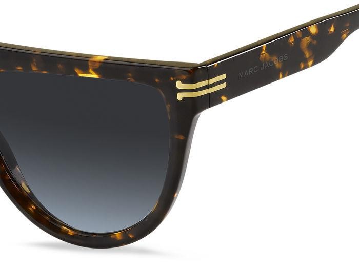 Sonnenbrillen Marc Jacobs MJ 1069/S 205352 (WR9 GB) farbe brown havana form rund gläser grey azure
