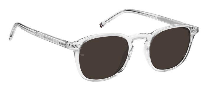 Sonnenbrillen Tommy Hilfiger TH 1939/S 205370 (900 70) farbe cristallo form rund gläser brown
