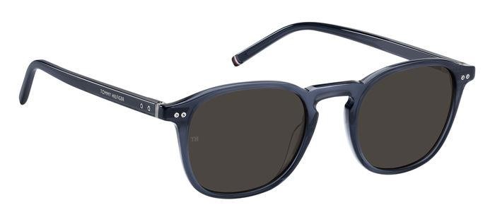 Sonnenbrillen Tommy Hilfiger TH 1939/S 205370 (PJP IR) farbe blu form rund gläser grey