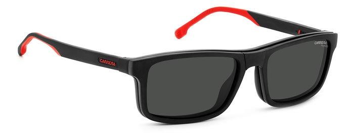 Brillen Carrera CA 8057/CS 205382 (003 M9) vista + clip-on form rechteckig 