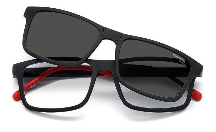 Brillen Carrera CA 8057/CS 205382 (003 M9) vista + clip-on form rechteckig 