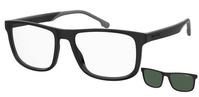 Brillen Carrera CA 8057/CS 205382 (807 UC) vista + clip-on form rechteckig 