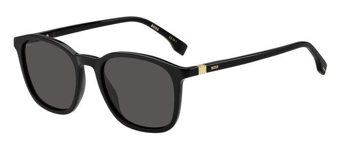Sonnenbrillen Hugo Boss BOSS 1433/S 205401 (807 IR) farbe black form rund gläser grey