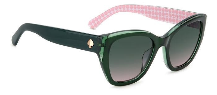 Sunglasses Kate Spade YOLANDA/S 205499 (1ED JP) color green shape square lenses green pink