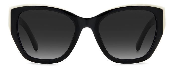 Sunglasses Kate Spade YOLANDA/S 205499 (807 9O) color black shape square lenses dark grey shaded
