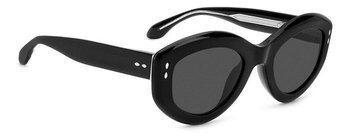Sonnenbrillen Isabel Marant IM 0105/G/S 205534 (807 IR) farbe black form rund gläser grey