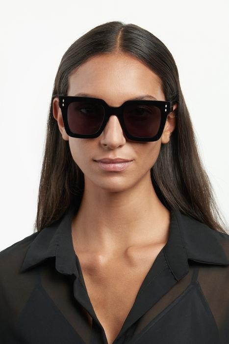 Sonnenbrillen Isabel Marant IM 0104/S 205536 (807 IR) farbe black form cat-eye gläser grey
