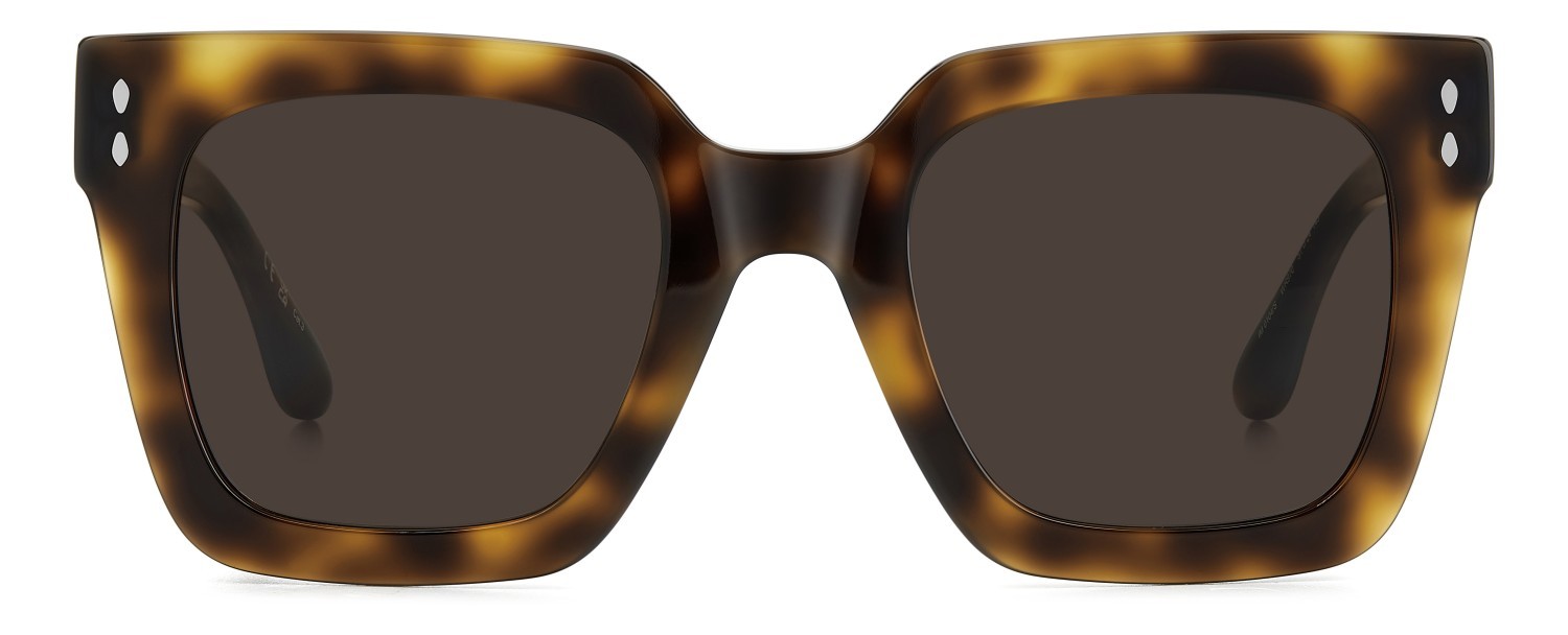 Sunglasses Isabel Marant Im 0104/S 205536 WR9 70 color brown havana shape square lenses brown