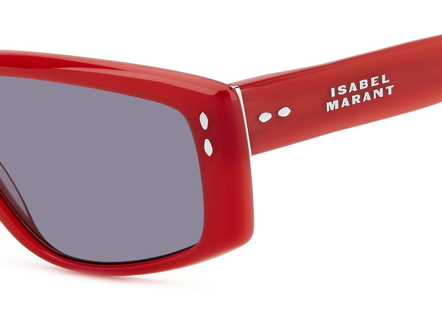 Sonnenbrillen Isabel Marant Im 0106/S 205538 (C9A UR) farbe red form rechteckig gläser violet