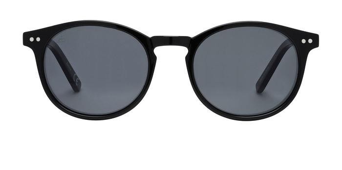 Sonnenbrillen Privé Revaux Maestro M/S 205610 (807 M9) farbe black form rund gläser grey polarized