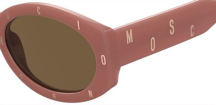 Sonnenbrillen Moschino MOS141/S 205654 (09Q 70) farbe brown form rund gläser brown