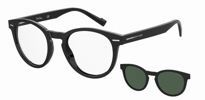 Brillen Pierre Cardin P.C. 6252/CS 205678 (807 UC) farbe black form rund gläser green polarized