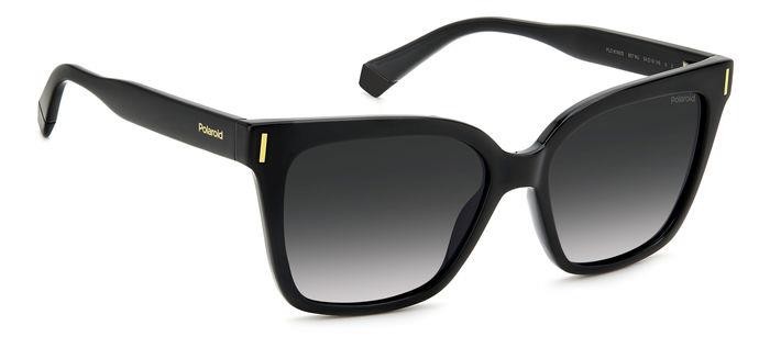 Sunglasses Polaroid PLD 6192/S 205689 (807 WJ) color black shape cat eye lenses grey shaded polarized