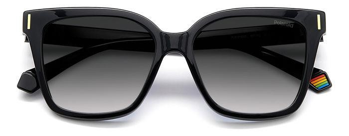 Sunglasses Polaroid PLD 6192/S 205689 (807 WJ) color black shape cat eye lenses grey shaded polarized