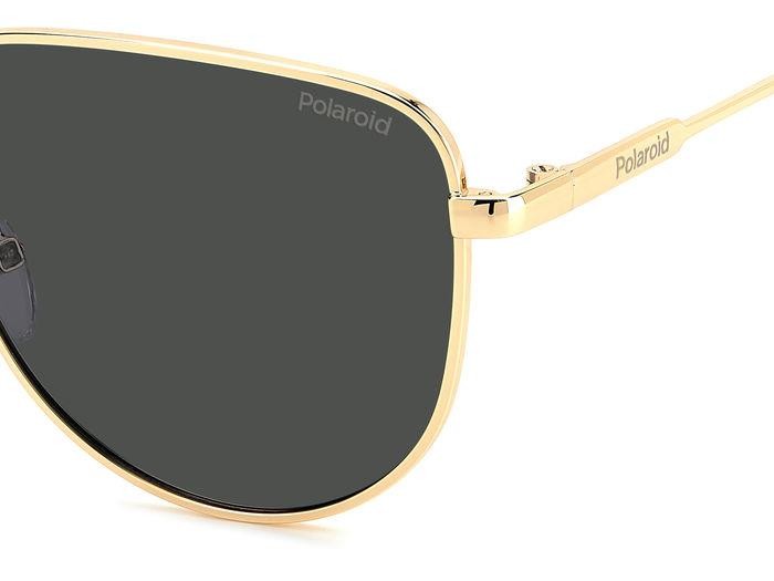Sonnenbrillen Polaroid PLD 6196/S/X 205698 (J5G M9) farbe gold form rund gläser grey polarized