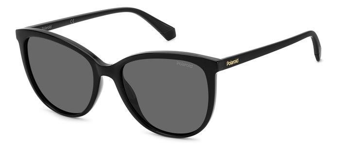 Sonnenbrillen Polaroid PLD 4138/S 205699 (807 M9) farbe black form rund gläser grey polarized