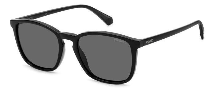 Sunglasses Polaroid PLD 4139/S 205700 (807 M9) color black shape square lenses grey polarized