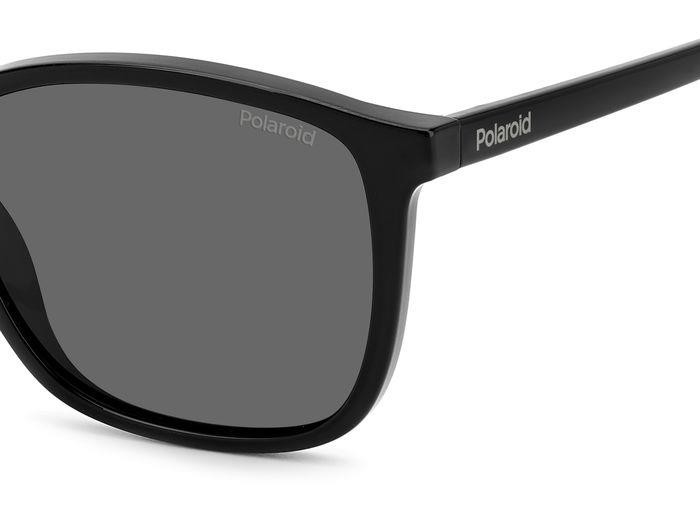 Sunglasses Polaroid PLD 4139/S 205700 (807 M9) color black shape square lenses grey polarized