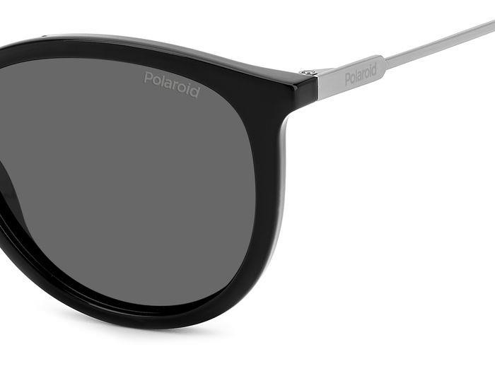 Occhiali da sole Polaroid PLD 4143/S/X 205701 (807 M9) colore black forma rotondo lenti grey polarized