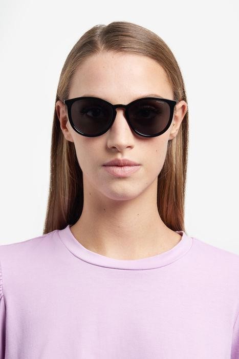 Occhiali da sole Polaroid PLD 4143/S/X 205701 (807 M9) colore black forma rotondo lenti grey polarized
