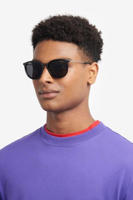Occhiali da sole Polaroid PLD 4143/S/X 205701 (807 M9) colore black forma rotondo lenti grey polarized